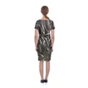 Abstract light games 1 Classic Short Sleeve Midi Dress View2