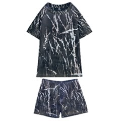 Abstract Light Games 1 Kids  Swim Tee And Shorts Set by DimitriosArt