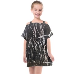 Abstract Light Games 1 Kids  One Piece Chiffon Dress by DimitriosArt