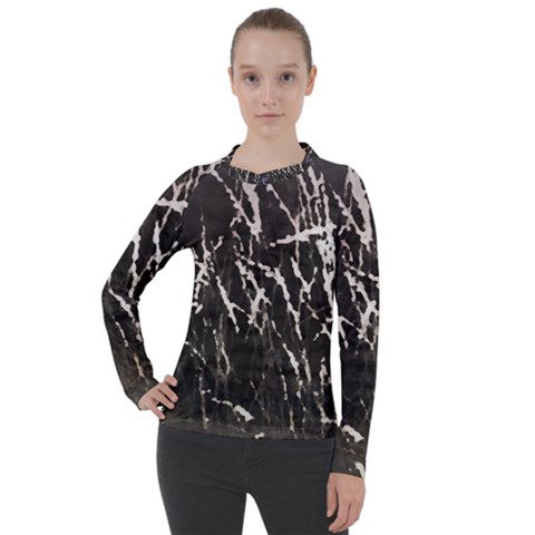 Abstract Light Games 1 Women s Pique Long Sleeve Tee by DimitriosArt