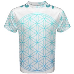 Flower Of Life  Men s Cotton Tee by tony4urban