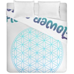 Flower Of Life  Duvet Cover Double Side (california King Size) by tony4urban