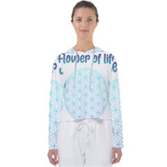 Flower Of Life  Women s Slouchy Sweat