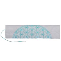 Flower Of Life  Roll Up Canvas Pencil Holder (l) by tony4urban