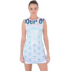 Flower Of Life  Lace Up Front Bodycon Dress by tony4urban