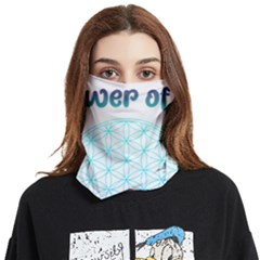 Flower Of Life  Face Covering Bandana (two Sides) by tony4urban