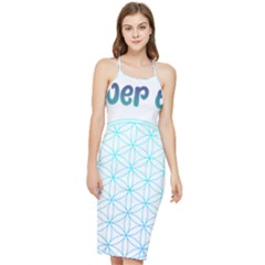 Flower Of Life  Bodycon Cross Back Summer Dress by tony4urban