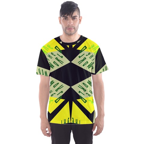 Abstract Pattern Geometric Backgrounds   Men s Sport Mesh Tee by Eskimos