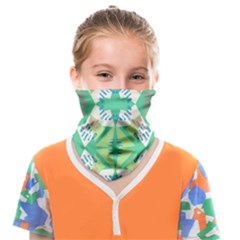 Abstract Pattern Geometric Backgrounds   Face Covering Bandana (kids) by Eskimos