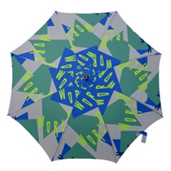 Abstract Pattern Geometric Backgrounds   Hook Handle Umbrellas (small) by Eskimos