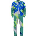 Abstract pattern geometric backgrounds   OnePiece Jumpsuit (Men) View1