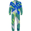 Abstract pattern geometric backgrounds   OnePiece Jumpsuit (Men) View2