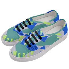 Abstract Pattern Geometric Backgrounds   Women s Classic Low Top Sneakers by Eskimos