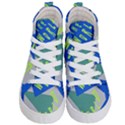 Abstract pattern geometric backgrounds   Kids  Hi-Top Skate Sneakers View1