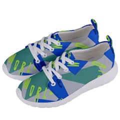 Abstract Pattern Geometric Backgrounds   Women s Lightweight Sports Shoes by Eskimos