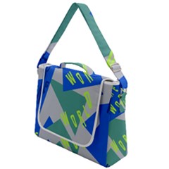 Abstract Pattern Geometric Backgrounds   Box Up Messenger Bag by Eskimos