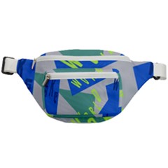 Abstract Pattern Geometric Backgrounds   Fanny Pack by Eskimos