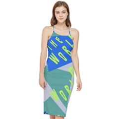 Abstract Pattern Geometric Backgrounds   Bodycon Cross Back Summer Dress by Eskimos