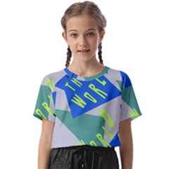 Abstract Pattern Geometric Backgrounds   Kids  Basic Tee by Eskimos