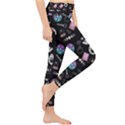 Pastel Goth Witch  Lightweight Velour Classic Yoga Leggings View4