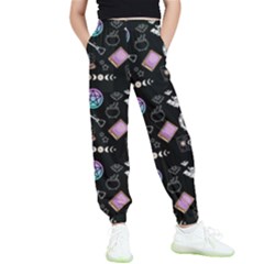 Pastel Goth Witch  Kids  Elastic Waist Pants