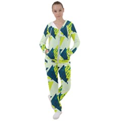 Abstract Pattern Geometric Backgrounds   Women s Tracksuit by Eskimos