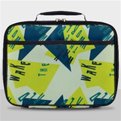 Abstract Pattern Geometric Backgrounds   Full Print Lunch Bag by Eskimos