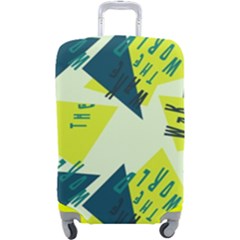 Abstract Pattern Geometric Backgrounds   Luggage Cover (large)