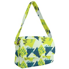 Abstract Pattern Geometric Backgrounds   Courier Bag by Eskimos