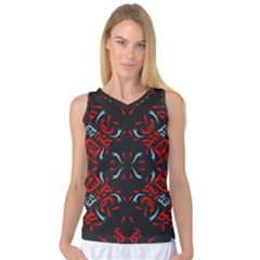 Abstract Pattern Geometric Backgrounds   Women s Basketball Tank Top by Eskimos