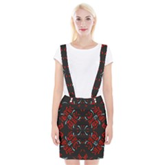 Abstract Pattern Geometric Backgrounds   Braces Suspender Skirt by Eskimos