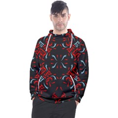 Abstract Pattern Geometric Backgrounds   Men s Pullover Hoodie by Eskimos