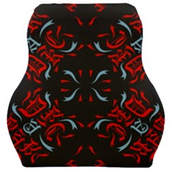 Abstract Pattern Geometric Backgrounds   Car Seat Velour Cushion  by Eskimos