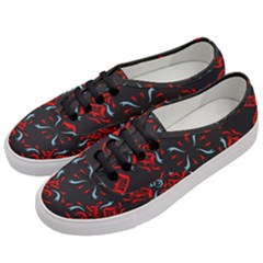 Abstract Pattern Geometric Backgrounds   Women s Classic Low Top Sneakers by Eskimos