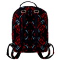 Abstract pattern geometric backgrounds   Flap Pocket Backpack (Large) View3