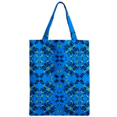 Abstract Pattern Geometric Backgrounds   Zipper Classic Tote Bag by Eskimos