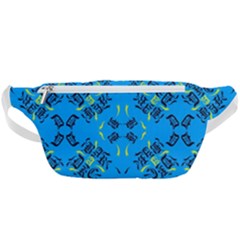 Abstract Pattern Geometric Backgrounds   Waist Bag  by Eskimos