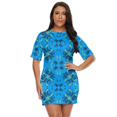 Abstract Pattern Geometric Backgrounds   Just Threw It On Dress