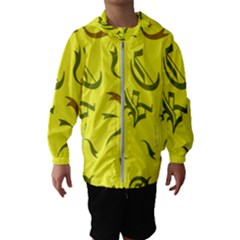 Abstract Pattern Geometric Backgrounds   Kids  Hooded Windbreaker by Eskimos