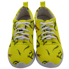 Abstract Pattern Geometric Backgrounds   Mens Athletic Shoes by Eskimos