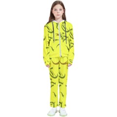 Abstract Pattern Geometric Backgrounds   Kids  Tracksuit