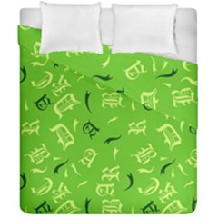 Abstract Pattern Geometric Backgrounds   Duvet Cover Double Side (california King Size) by Eskimos