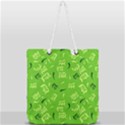 Abstract pattern geometric backgrounds   Full Print Rope Handle Tote (Large) View2