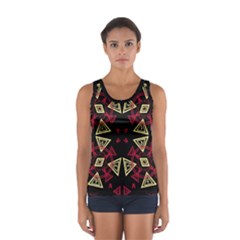 Abstract Pattern Geometric Backgrounds   Sport Tank Top  by Eskimos