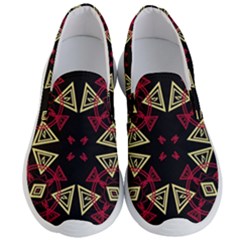 Abstract Pattern Geometric Backgrounds   Men s Lightweight Slip Ons by Eskimos