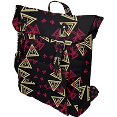 Abstract Pattern Geometric Backgrounds   Buckle Up Backpack by Eskimos