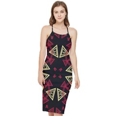 Abstract Pattern Geometric Backgrounds   Bodycon Cross Back Summer Dress by Eskimos