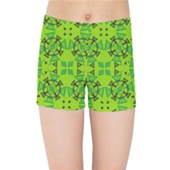 Abstract Pattern Geometric Backgrounds   Kids  Sports Shorts by Eskimos