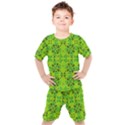 Abstract pattern geometric backgrounds   Kids  Tee and Shorts Set View1