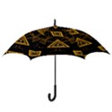 Abstract pattern geometric backgrounds   Hook Handle Umbrellas (Large) View3